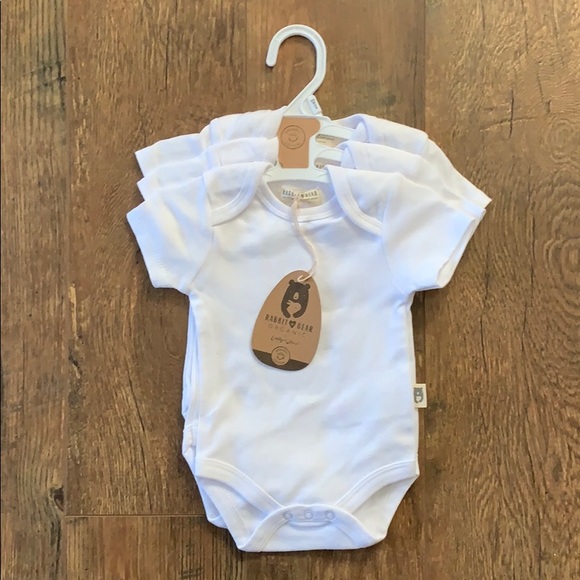 white organic onesies